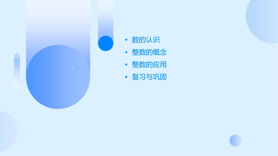 北师大六年级总复习数与代数数的认识整数概要课件_第2页