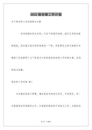 2024保安部工作计划_15