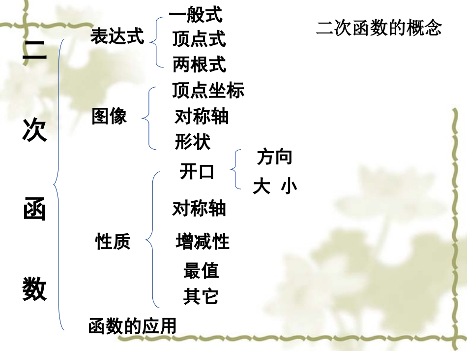 二次函数专题复习课件_第2页