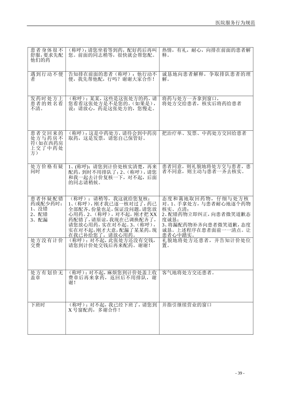 医院服务行为规范_第3页