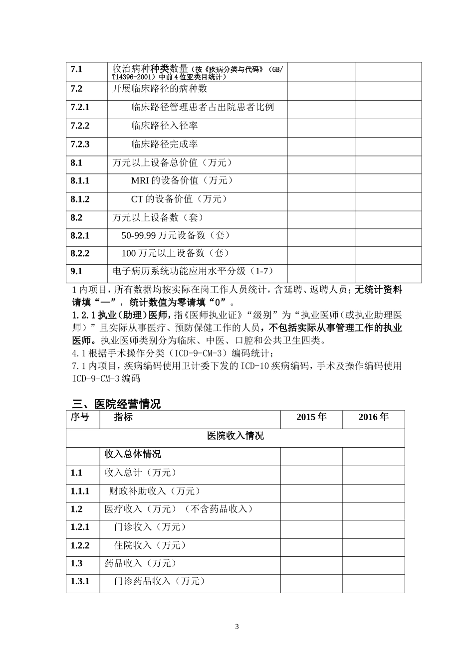 医院服务能力调查表_第3页