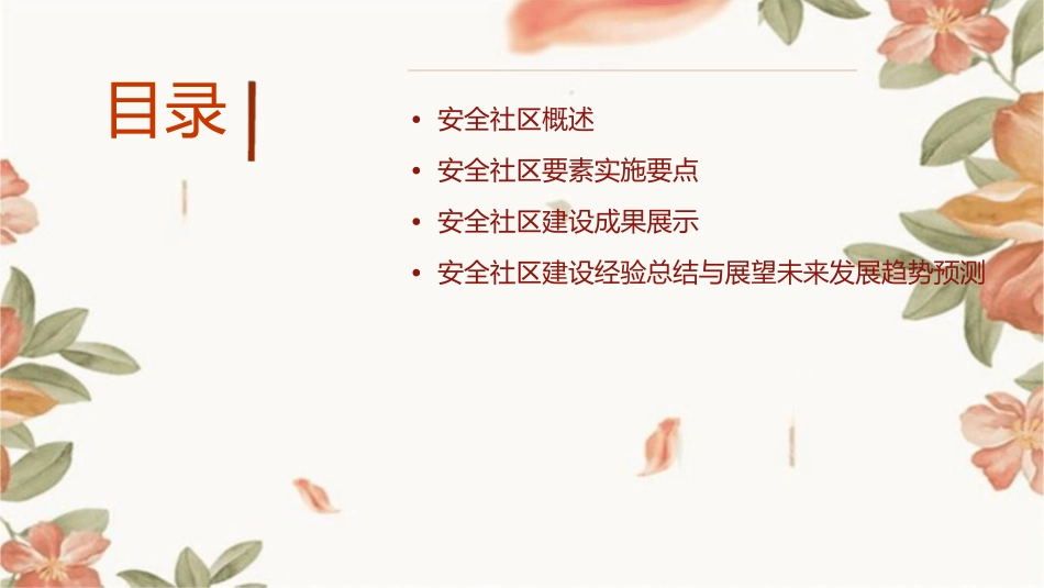 安全社区要素实施要点概论课件_第2页