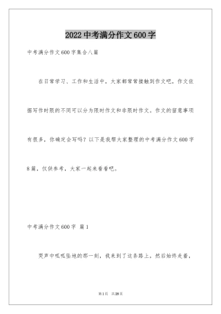 2024中考满分作文600字_67