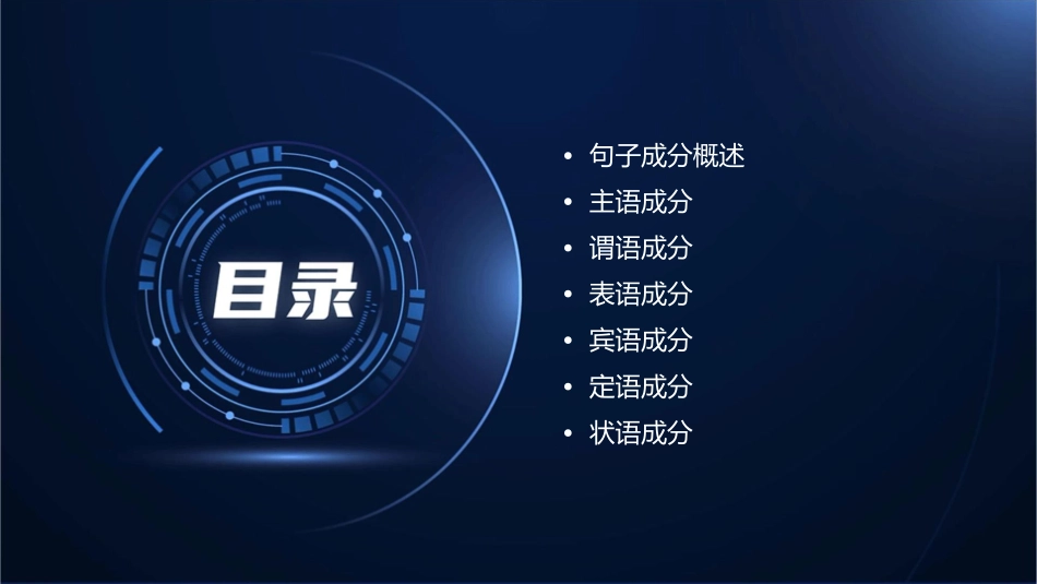 初中语法句子成分课件_第2页