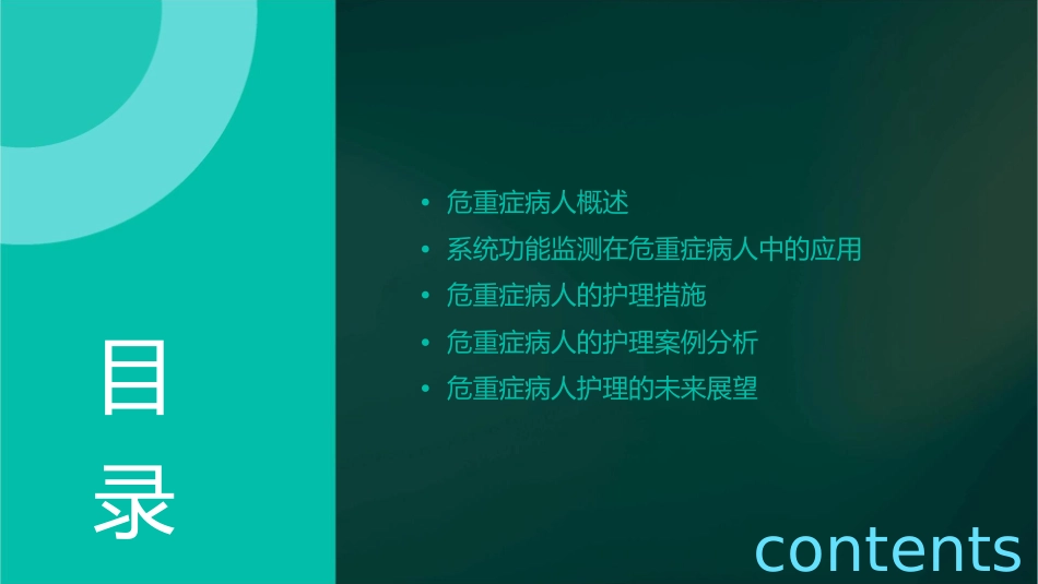 危重症病人系统功能监测护理课件_第2页