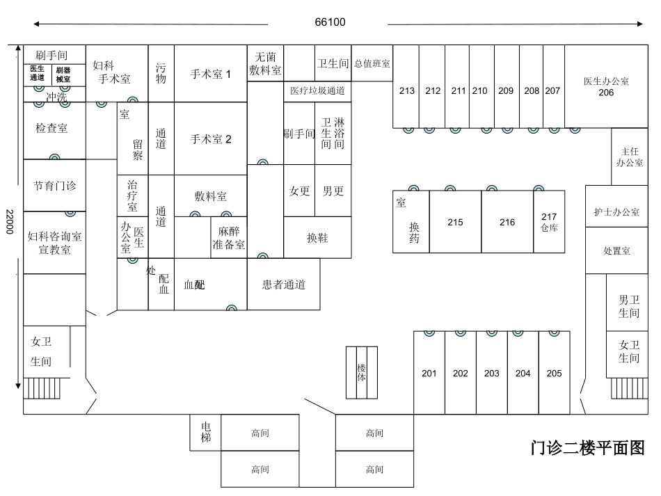 医院平面图123_第2页