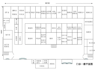 医院平面图123