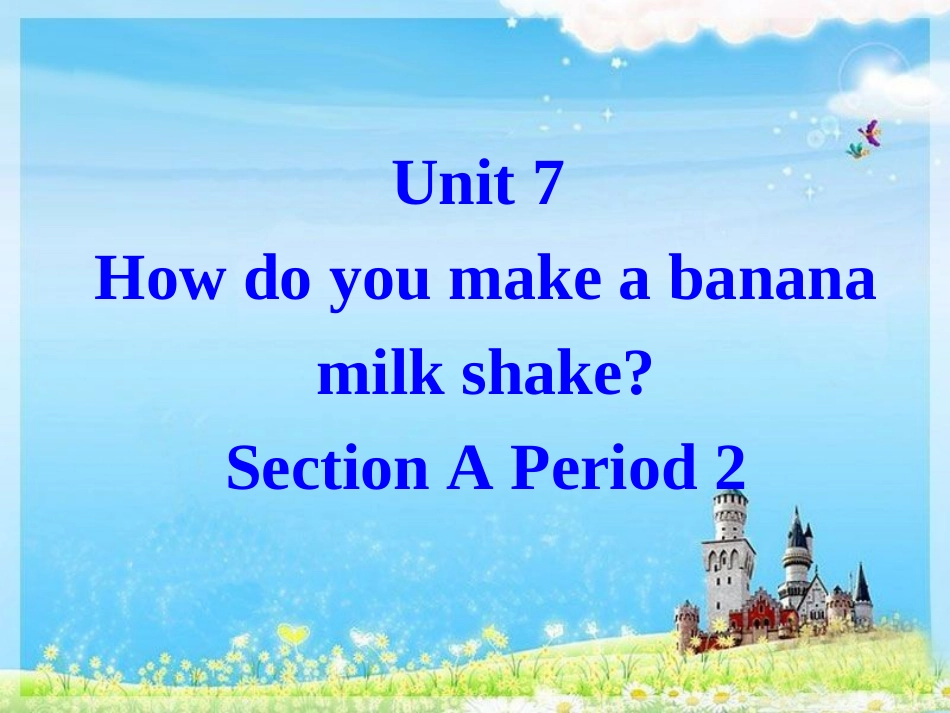 八年级上册Unit8SectionA2_第2页