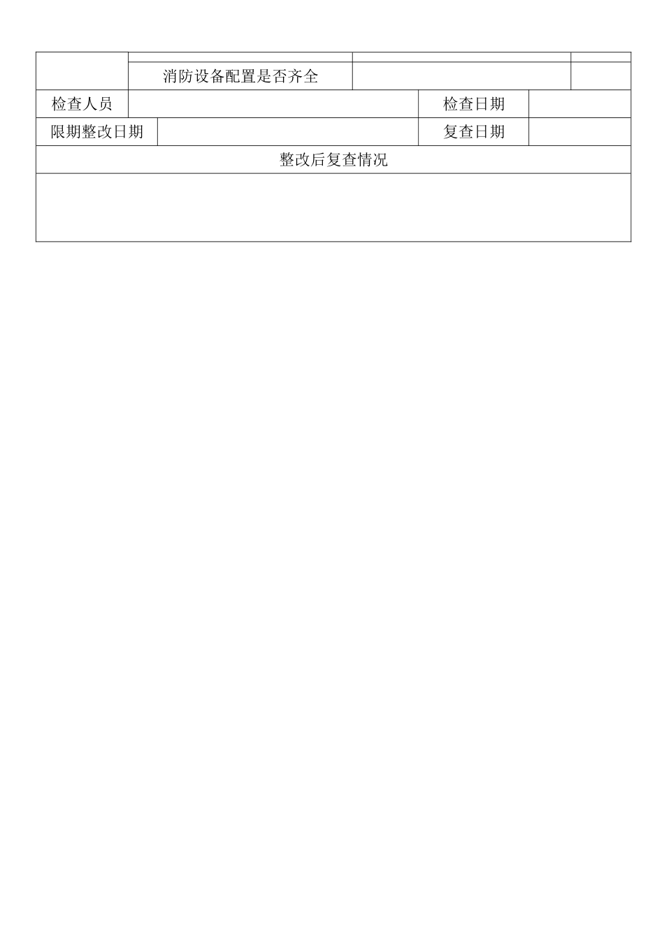 医院安全生产检查表_第3页
