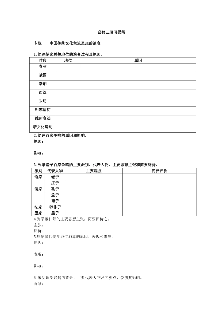 必修三复习提纲_第1页