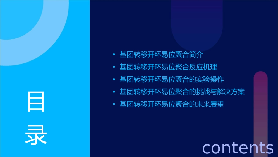 基团转移开环易位聚合课件_第2页