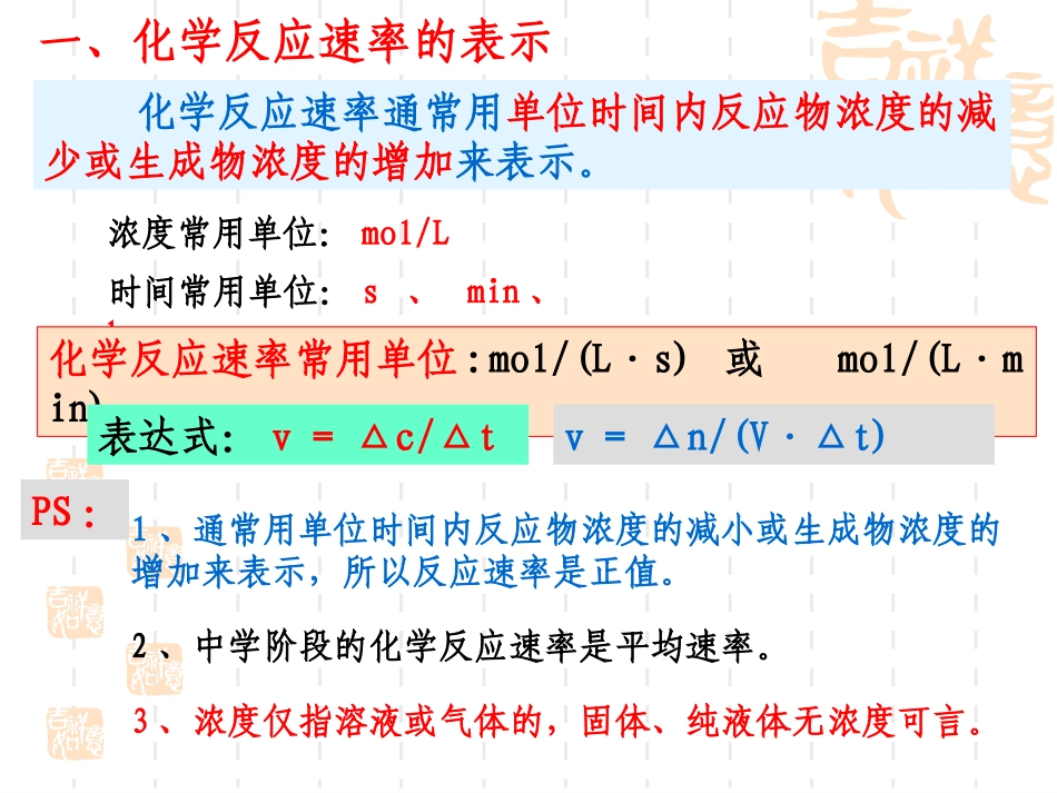 化学：21《化学反应速率》（备课组）课件（人教版选修4）_第3页
