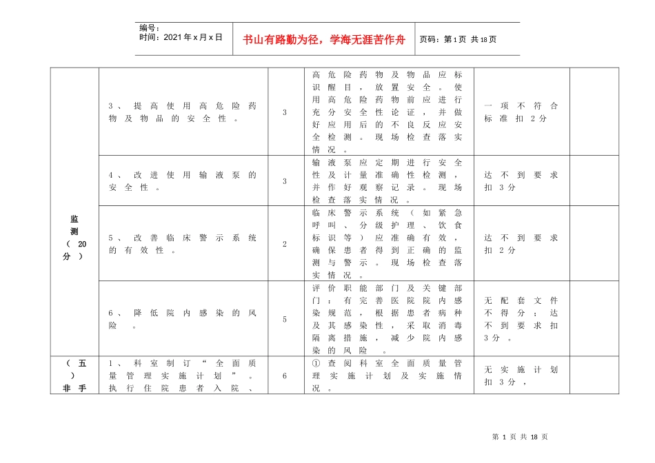 山东省综合医院评价标准实施细则_第2页