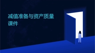 减值准备与资产质量课件