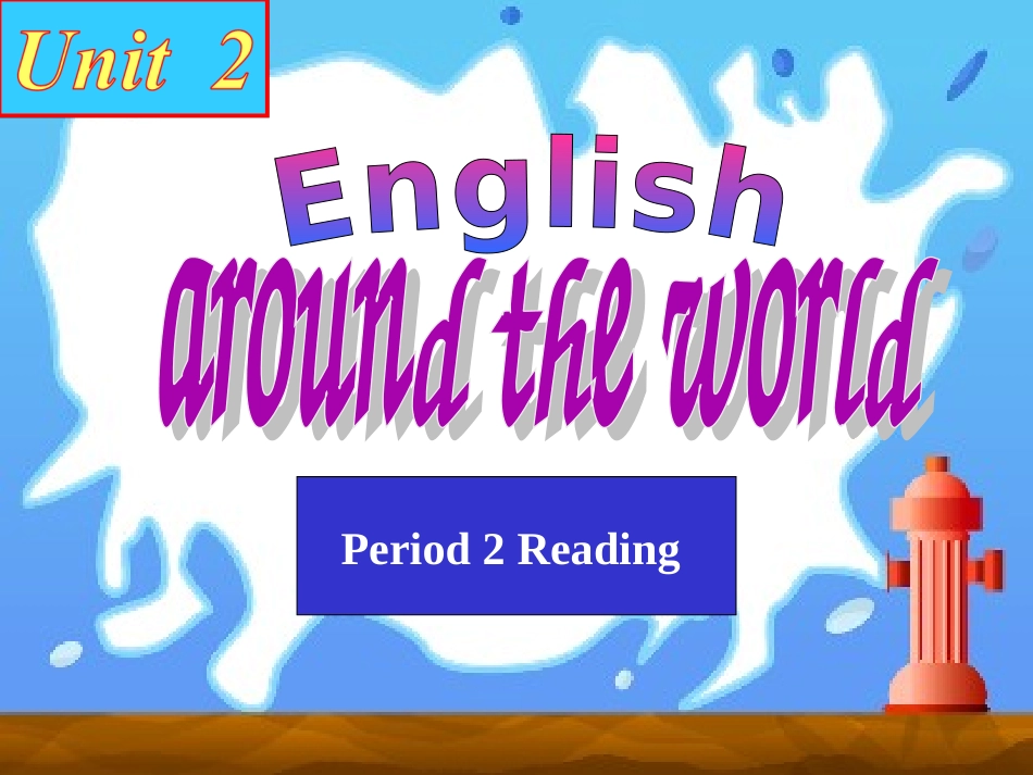 人教版高一英语必修一unit2+Reading++课件_第1页