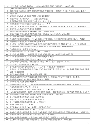 医务人员行为规范与医务礼仪汇总