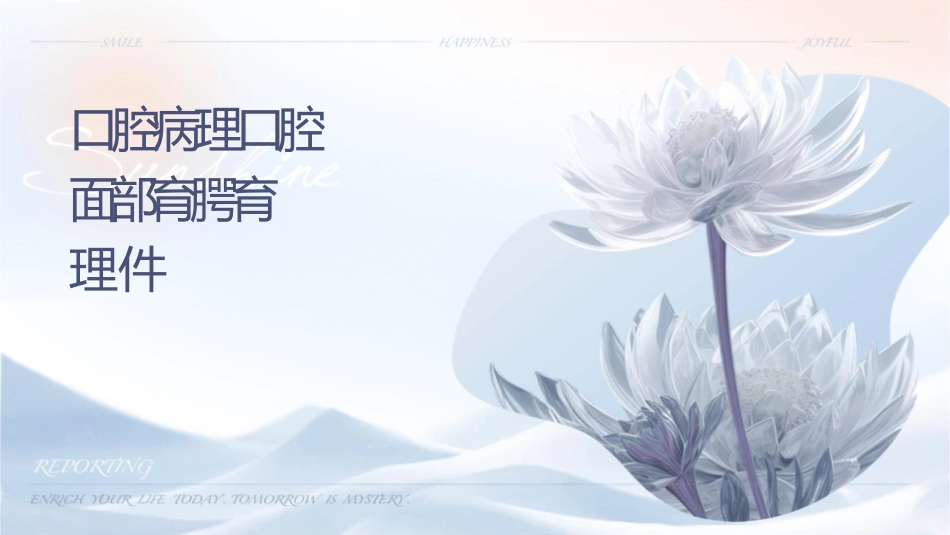 口腔组织病理学 口腔颌面部发育腭发育护理课件_第1页