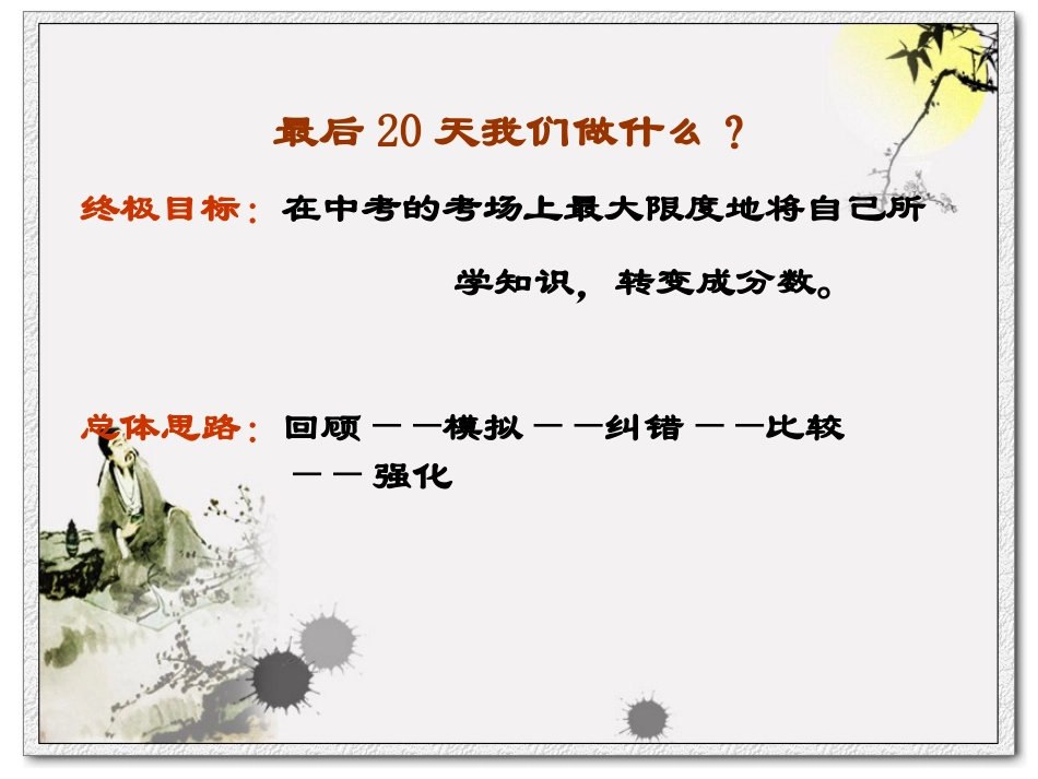 中考冲刺阶段复习策略_第3页