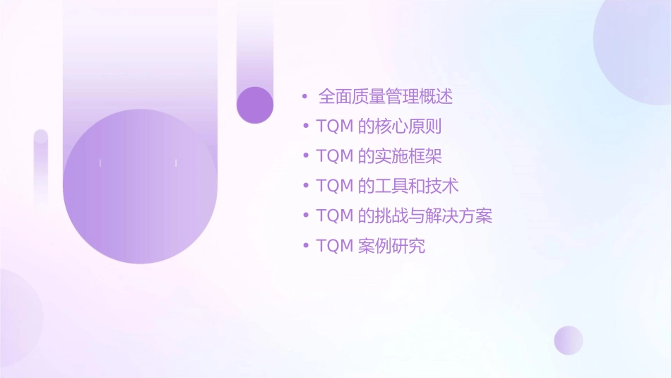 全面质量管理培训讲义TQM课件_第2页