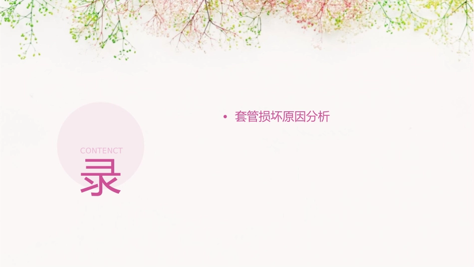 套管损坏讲座课件_第2页