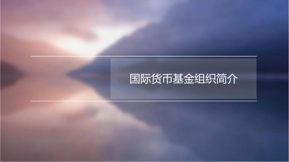 国际货币基金组织课件_第3页