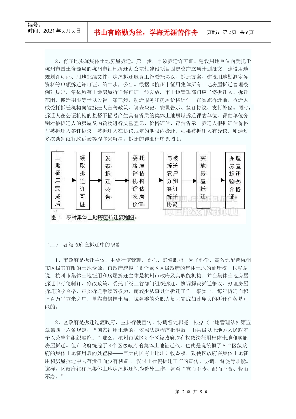 集体土地房屋拆迁当事人行为解读——以杭州城郊为例_第2页