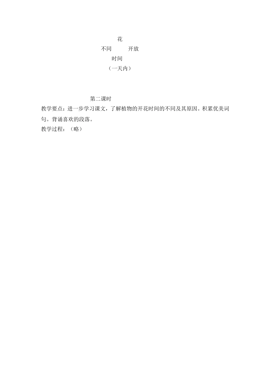 《花钟》教学设计_第3页