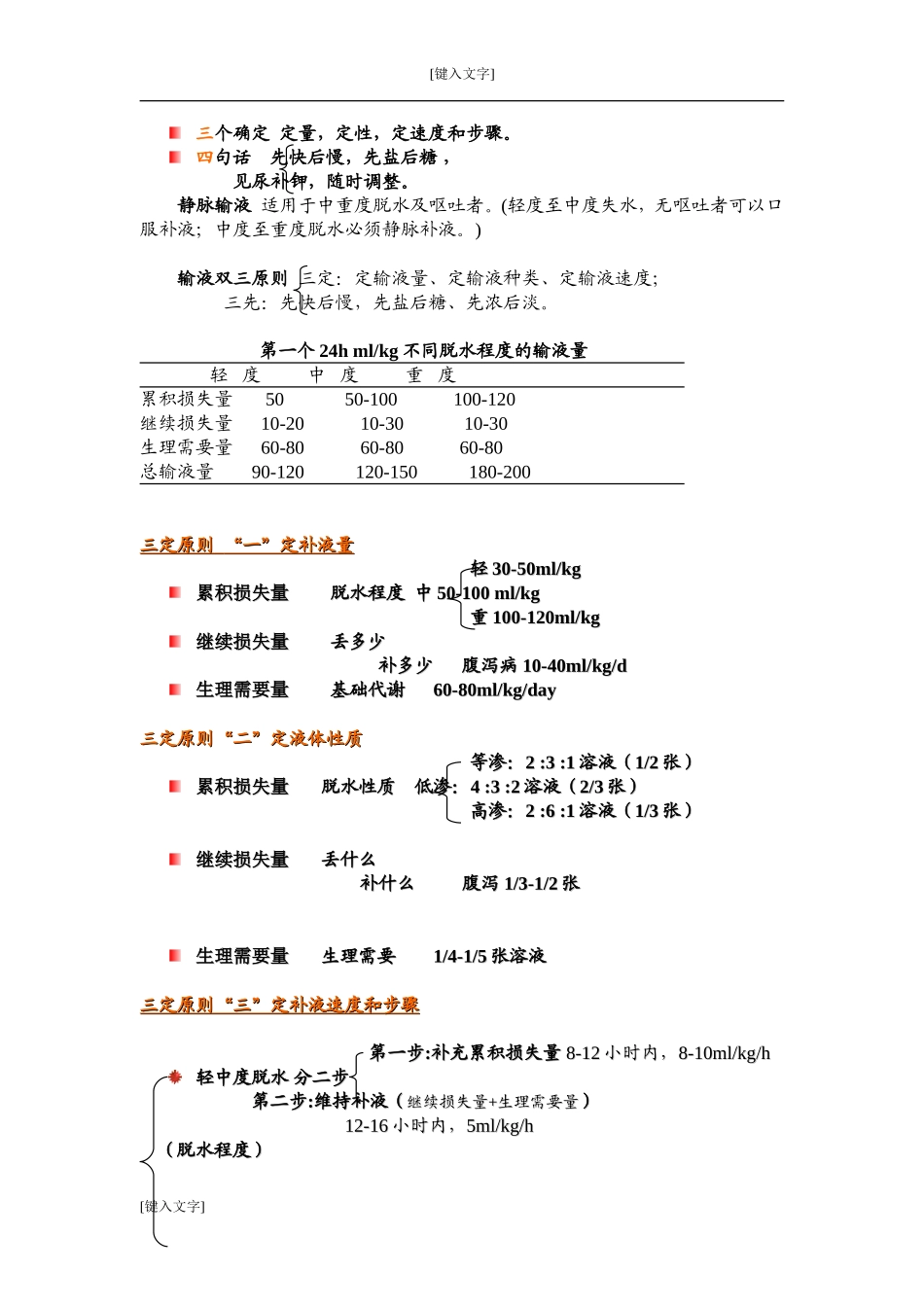 儿科补液(好-更新2)_第2页