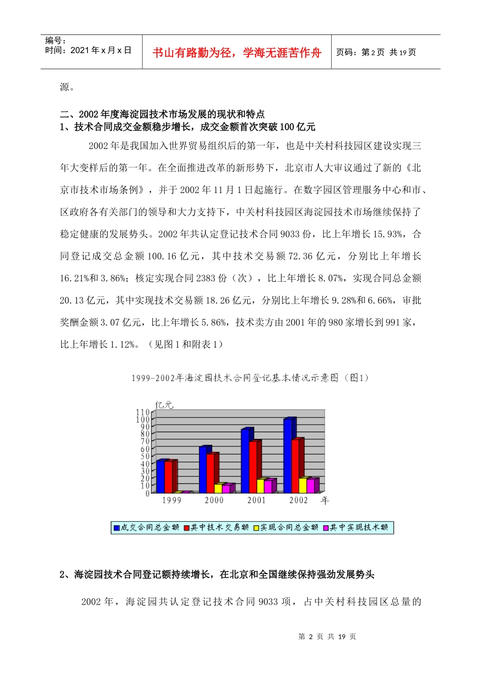 海淀园技术市场发展状况的调研报告_第2页