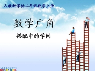 （人教新课标）学广角搭配中的学问