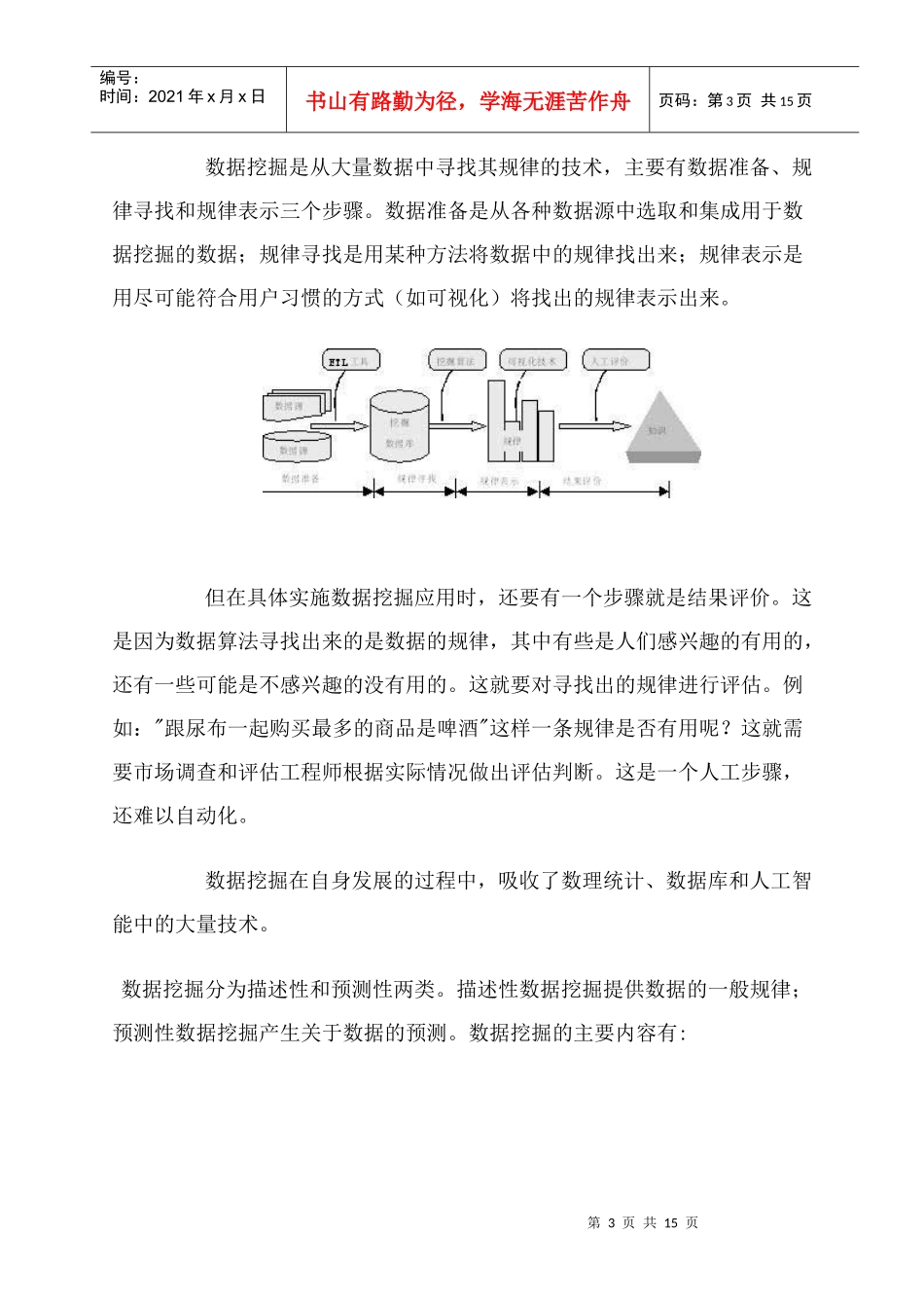 尿布与啤酒与数据挖掘技术_第3页