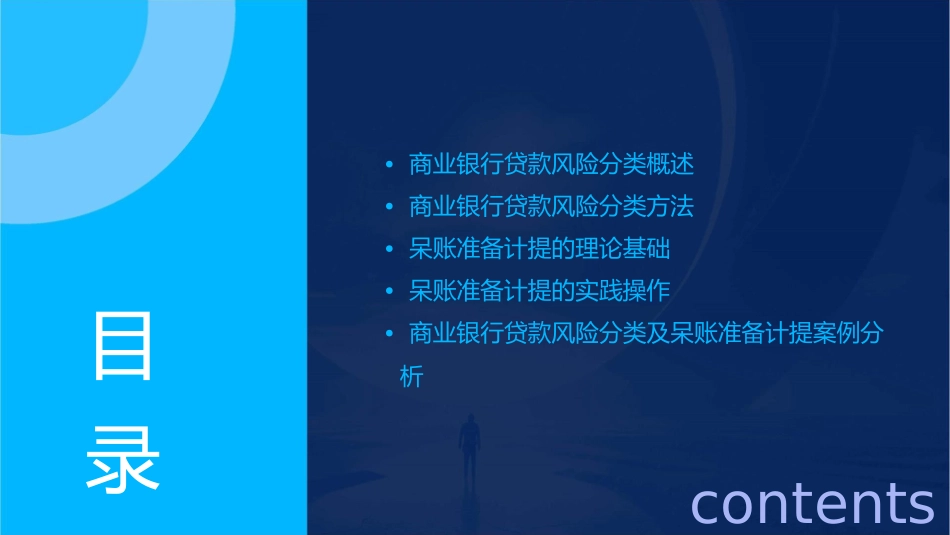 商业银行贷款风险分类及呆账准备计提讲座课件_第2页