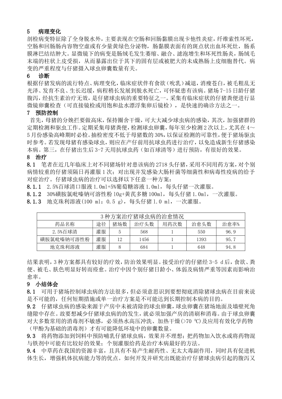仔猪球虫病的防治_第2页