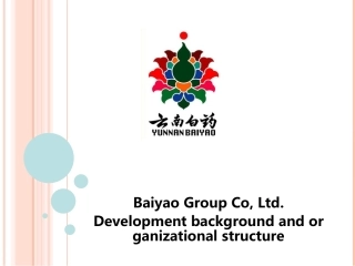 云南白药集团股份有限公司英文版