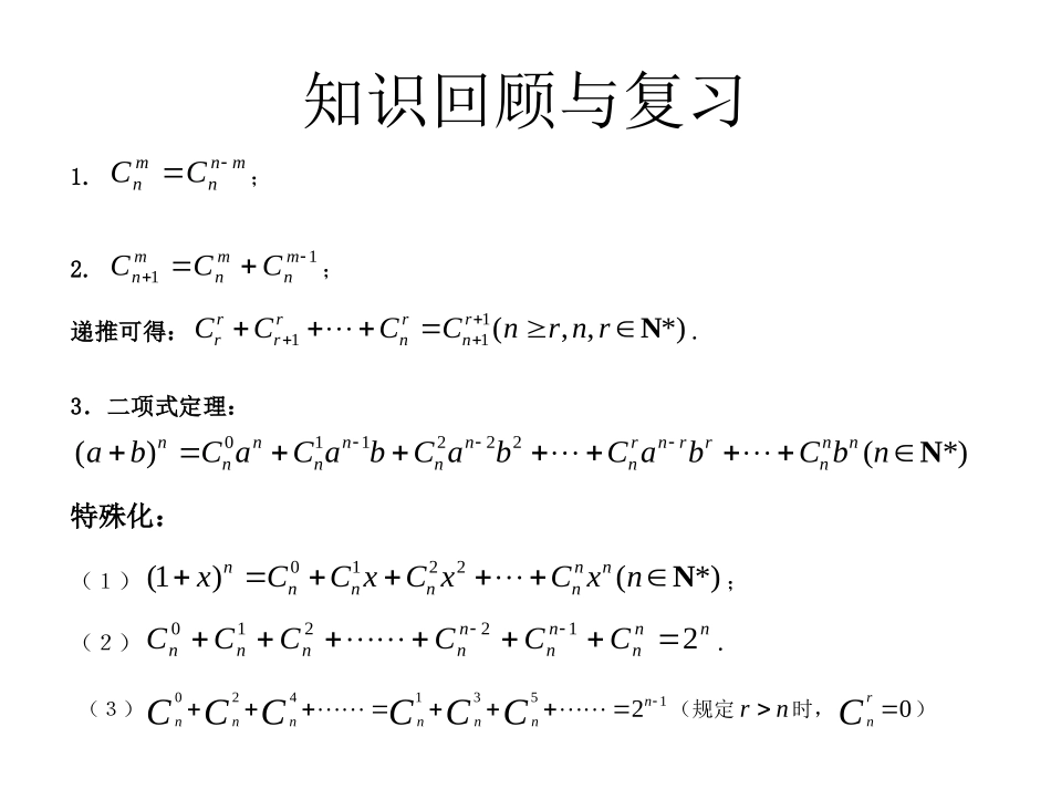 二项展开式系数与二项式系数_第2页