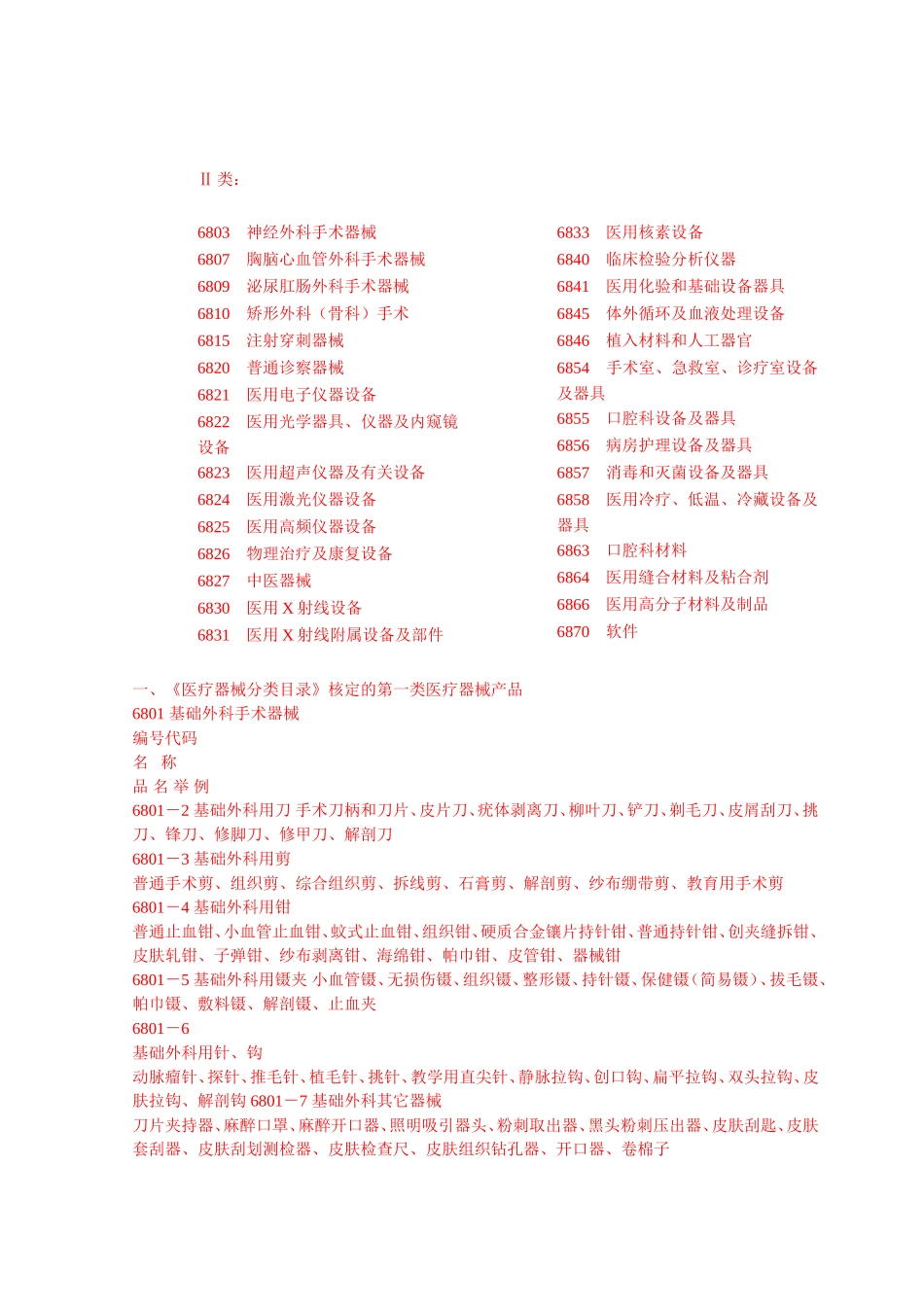 二_三类医疗器械经营范围_第2页