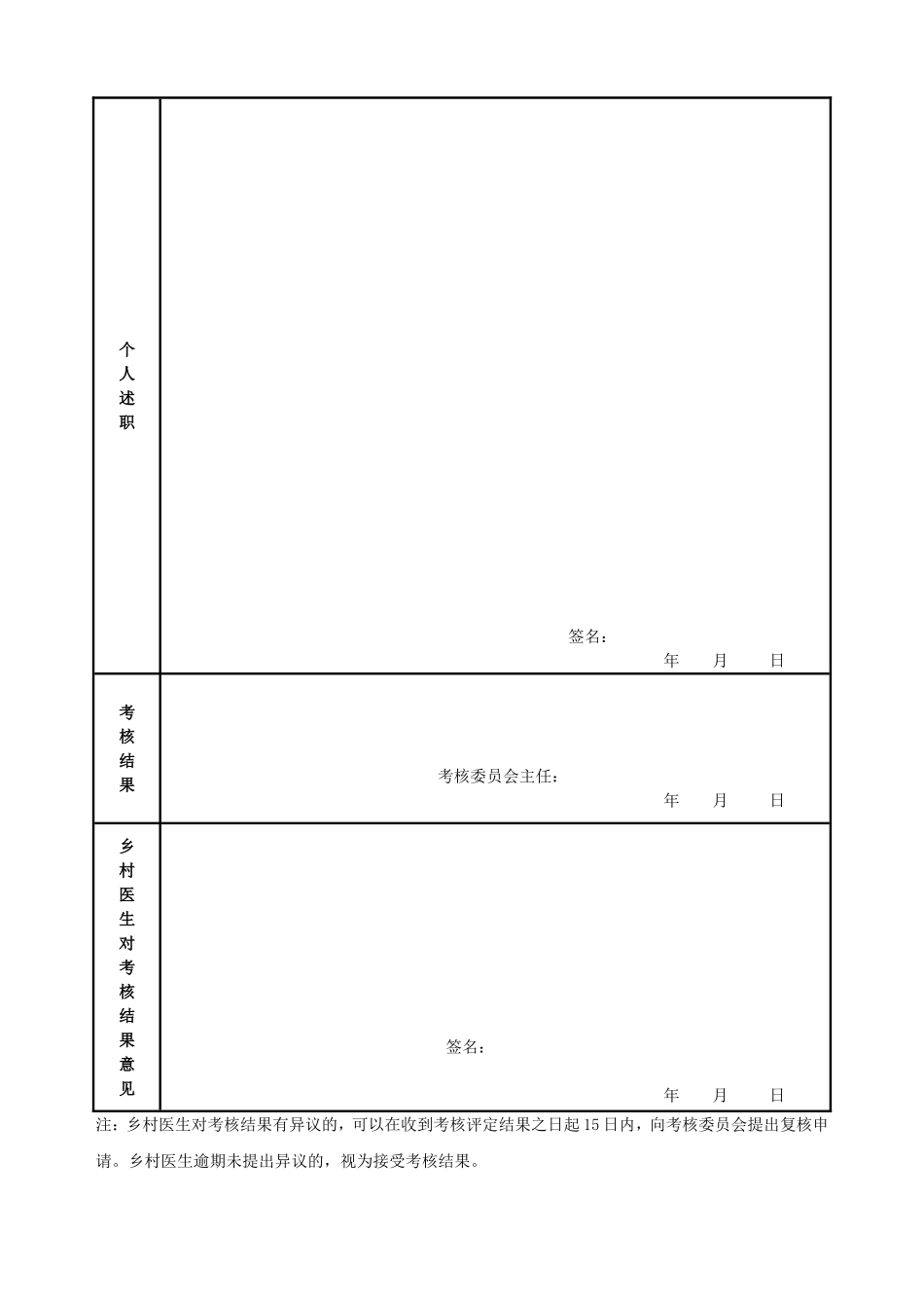 乡村医生考核表_第2页