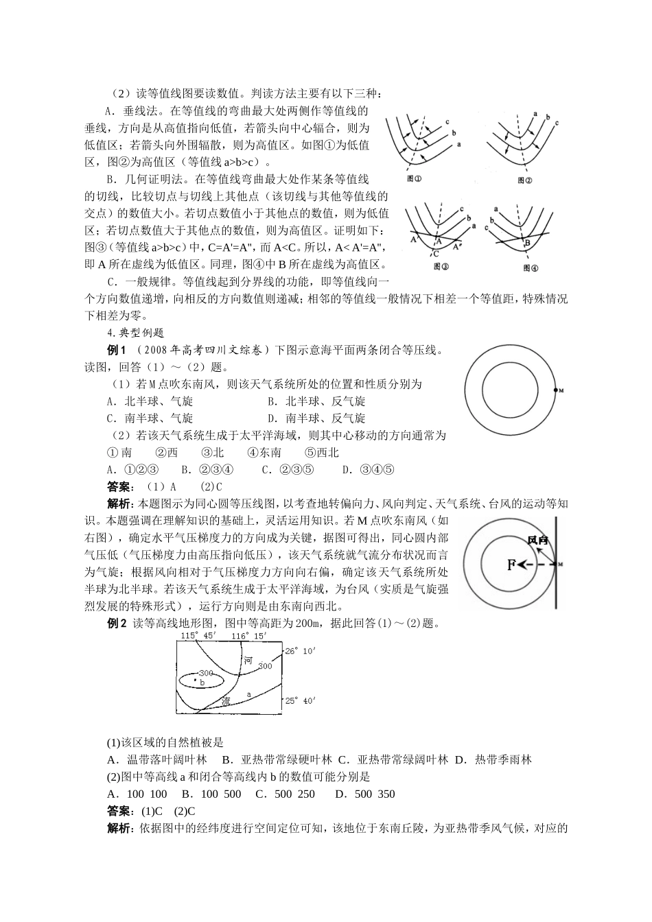 高考地理图表的分类与判读_第2页