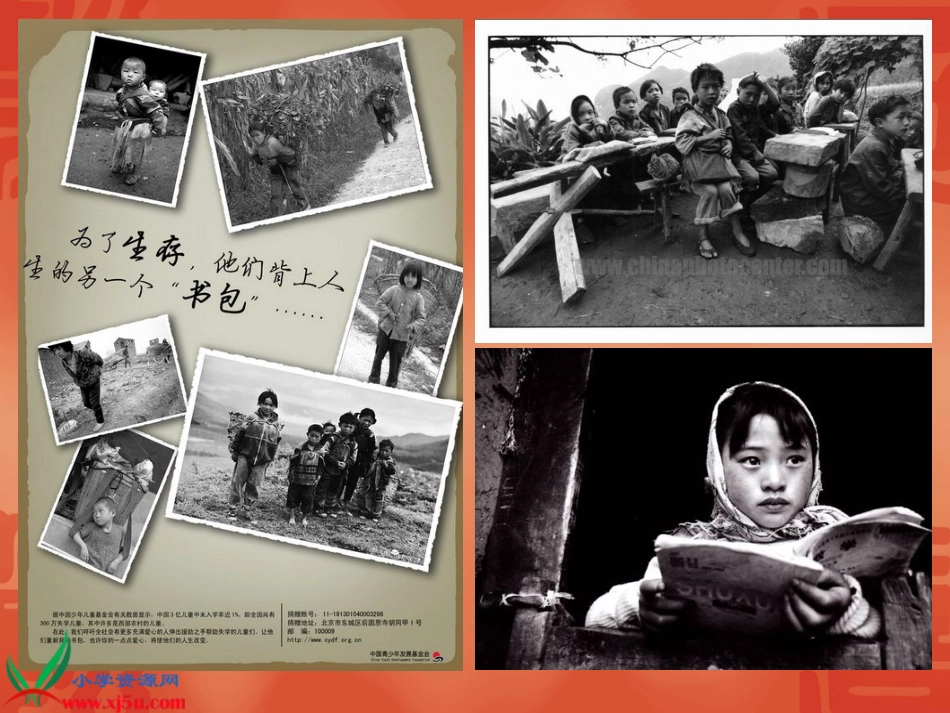 北师大版四年级语文下册《渴望读书的大眼睛4》PPT课件_第3页