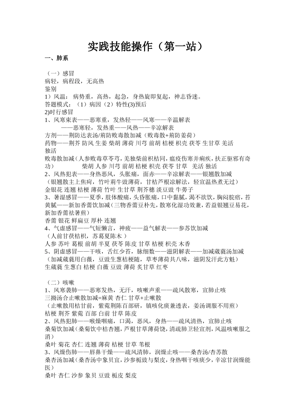 中西医实践技能操作(精)_第1页