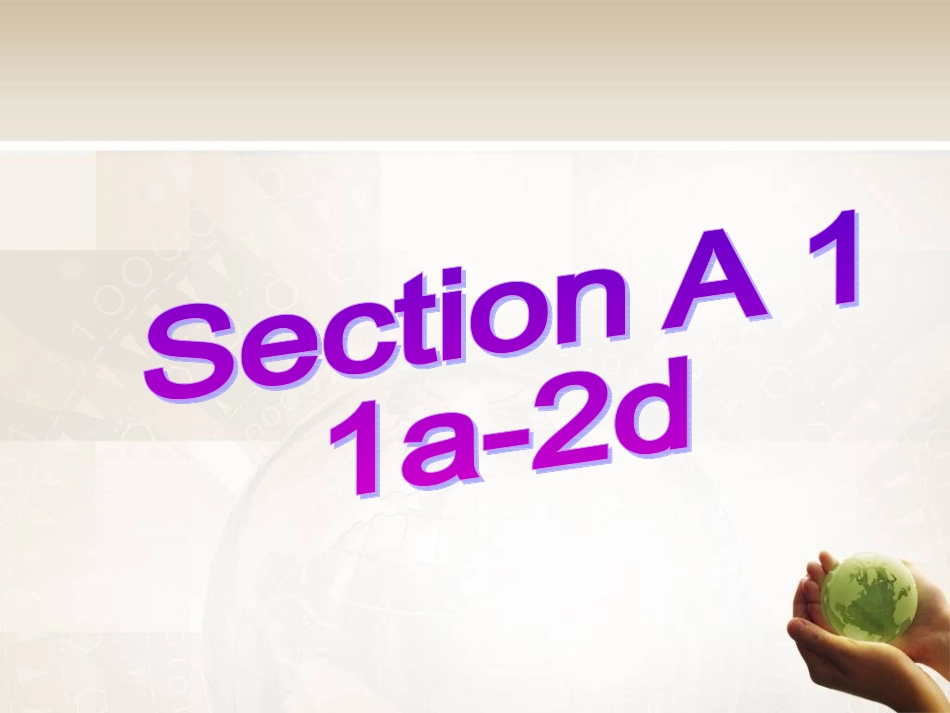 人教版九年级Unit13Wearetryingtosavetheearth!SectionA1_第3页