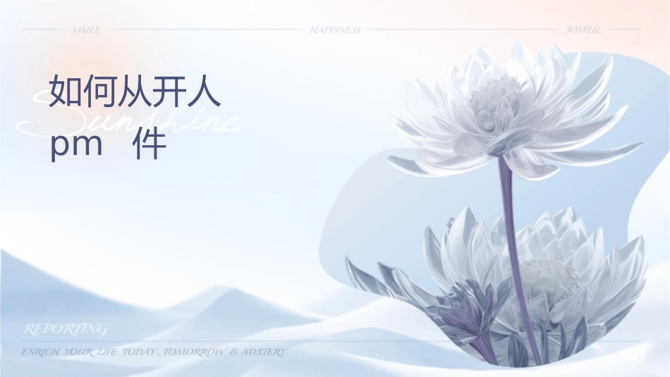 如何从开发人员成长为PM课件_第1页