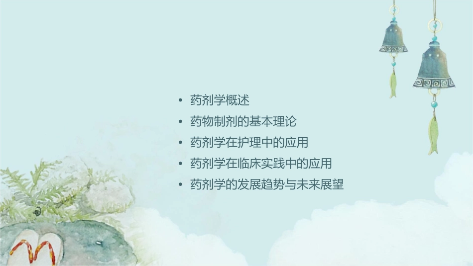 宋梅药剂学指导课程护理课件_第2页