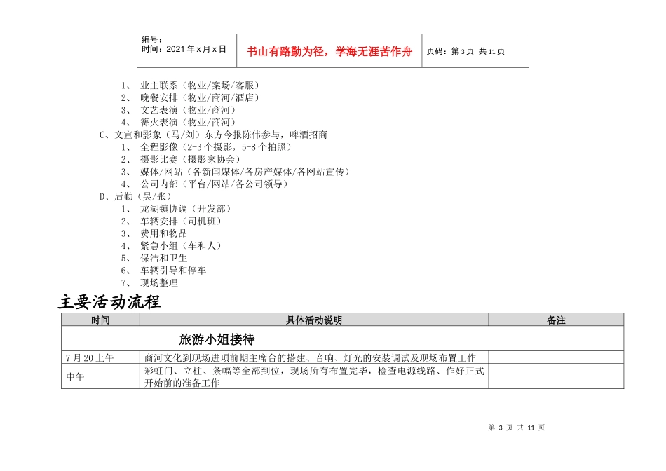 国际旅游小姐某地产游执行策划方案_第3页