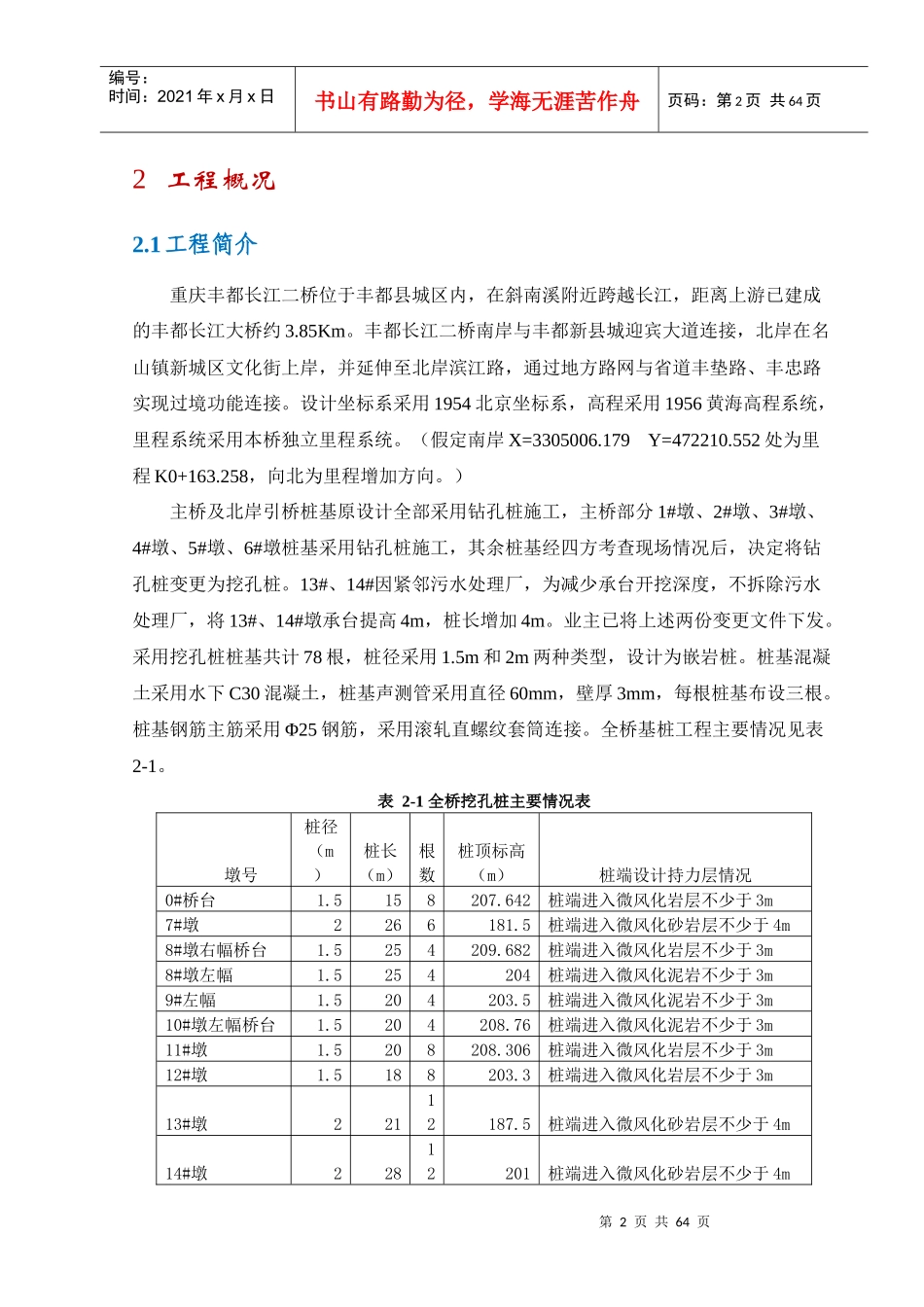 挖孔桩施工专项安全方案培训讲义_第2页