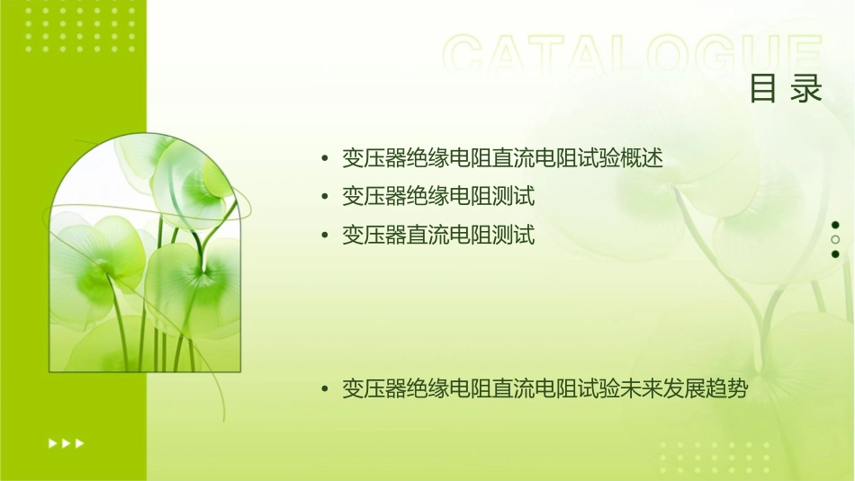 变压器绝缘电阻直流电阻试验及方法课件_第2页