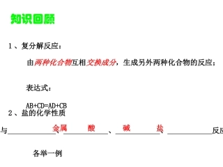 课题1　生活中常见的盐课件3