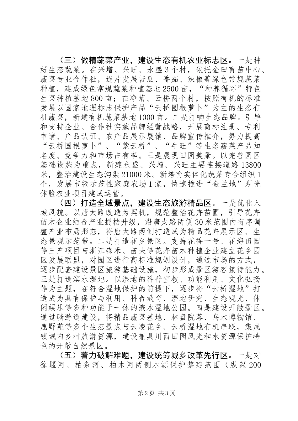 XX年乡镇年度发展规划_第2页