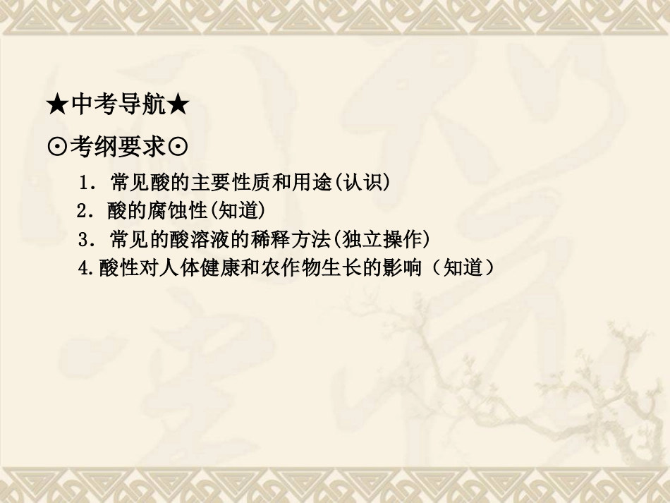 考点17常见酸及酸的性质和用途_第2页