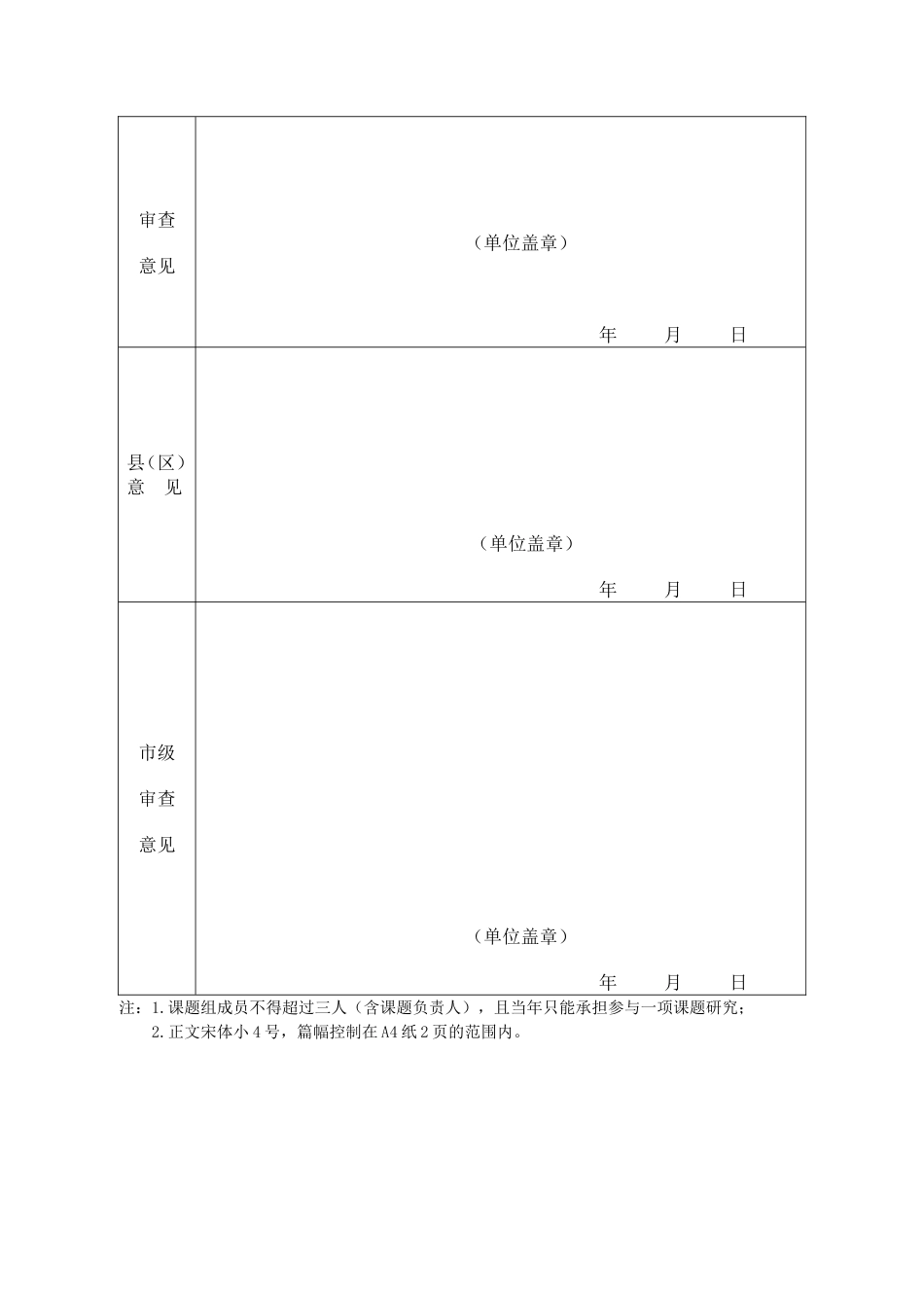 市级微型课题评审书_第2页